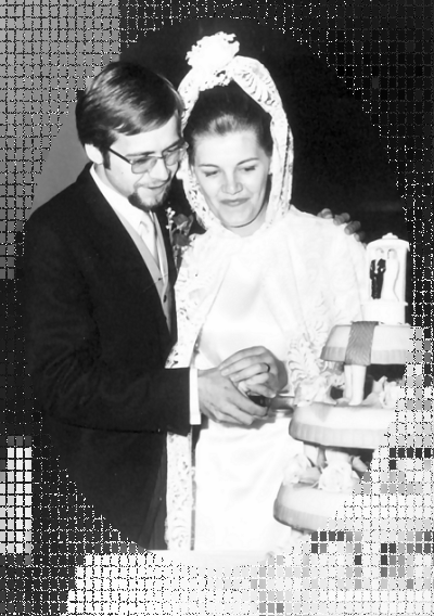 Trouwdag Anja van Daal Wil Wijnands